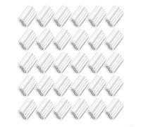 For Wire Rope Ferrule Sleeve 30pcs Aluminum for 6mm Cable Mechanical Integrity in Climbing Rigging and Cargo Securing