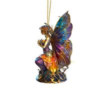 For Witch Pendant Cars - Halloween Witch Charm Acrylic 2D Decoration Item | A Compact Charm that can be Hung and Stylish Decorations Perfect for Car , Doors and Rear Mirrors