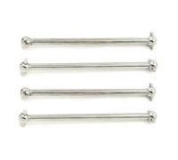 For Wltoys 104001 1/10 4Pcs Metal Dog Bone Drive Shaft RC Car Off-road Tracked Vehicle Parts And Accessories Upgrade Replacement Use RC Car Accessories