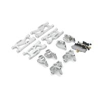 For WLtoys 144010 144001 144002 1/14 124016 124017 124018 124019 1/12 Metal For Swing Arm Steering Cup Set Of 5 RC Car Upgrade Parts Accessories