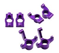 For WLtoys 244016 For Losi Micro B/T Meta Aluminum Front Steering Caster Blocks C Rear Hubs RC Car Upgrades Parts Accessories