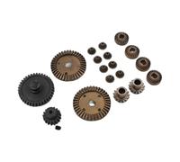 For WLtoys A959 A979 RC Cars Metal Gear Differential Upgrade, High Strength Alloy Diff Set for A949 A969 K929 Models, Blue Precision Replacement Parts with Screws