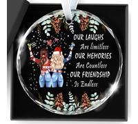 for Women Christmas Our Friendship Is Endless Friendship Gifts for Women Birthday Outdoor Indoor Home Garden Party Decorations,Expressing Connection and Support Between Friends