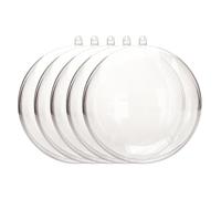 for Women friends 5pcs DIY Clear Plastic Ball Baubles Sphere Fillable Christmas Ornament Gift Box For Wedding Party Christmas Ball Ornaments Decor Gift