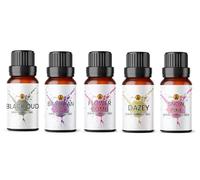 for Women Inspired Fragrance Oil Set 5 x 10ml | for Diffuser Home, Wax Melts, Soap & Candle Making, Bath Bomb, Perfume | Black Oud, Snow Pixie, Flower Blast, Dazey, Brazilian Sol | Made in UK, Vegan