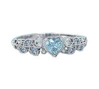 For Women Ring Fresh Main Personality Simple Love Rings Swimming Arm Rings, 7, Metal, No Gemstone