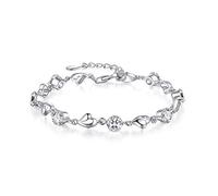 For Women,S925 Fashion Versatile Sterling Jewelry Female Creative White Crystal Couple Jane Personalized Clothing Accessories Jewelry