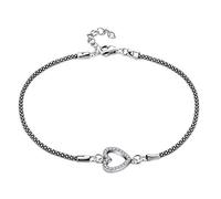 For Women,S925 Fashion Versatile Sterling Retro Heart Heart-Shaped Set Zircon Hollow Temperament Adjustable Personalized Clothing Accessories Jew
