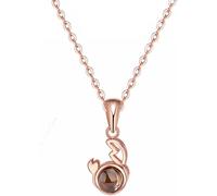For Women,S925Cancer Gemstone Zodiac Signs Rose Zircon Birthstone Gift Jewelry For Mum Boys Girls