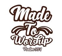 for Worship hymns Bible Verses Christian Scripture Motivation and Inspiration Mural and Wall Vinyl Decal 42x44.8cm Easy Installation Coffee