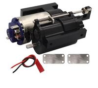 For WPL B1 B14 B24 C14 C24 For MN D90 D91 MN96 M MS 1/12 Replacement RC Car Parts Full Metal 2 Speed Gearbox Transmission With Servo Rc Car Upgrade