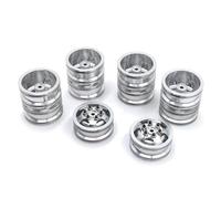 For WPL B16 B36 For HengLong For FeiYu For JJRC Metal Upgrade Accessories Front Single Rear Dual Wheel Hub RC Car Replacement Parts Parts