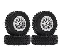 For WPL For MN B1 B16 B36 B14 B24 C14 C24 C34 D90 For MN99S MN45 1/16 Aluminum Alloy Wheel Rims Tyre Wear Resistant Rc Modified Rc Car Tires
