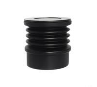 For WPM Coffee Grinder Single Dose-Hopper Tool - Silicone Blowing Funnel for Wooden Lid, 7.6 x 7 x 7 cm, for Espresso Grinder Cleaning & Dosing(Black)