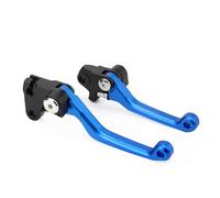 for WR450F for WR250F 2001-2024 Pivot Brake Clutch Lever Pit Bike Off-Road Motorcycle Control Handle Brake Handle Lever(B Blue)
