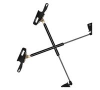 For Wrangler JK & For Unlimited 2011-2018 2/4 Door 1 Pair Black Hood Lift Support Strut Assist Kit Compatible Front Bonnet Gas Struts