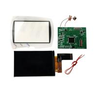 FOR WSC for IPS for LCD Screen DIY Kit with Backlight Brightness, for WonderSwan for Color Game Console(The whole set)
