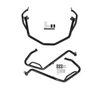 For X-ADV 750 Motorcycle Engine Guard Crash Bar Bumper | Engine Guard Crash Bar Accessories Stainless Steel Stung Cage 2021-2024(Full Set-Black)
