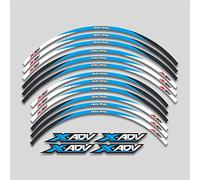 for X-ADV XADV750 Xadv 750 Motorcycle Outer Rim Stickers Wheels Film Border Reflective Decals Tire Decoration Sticker