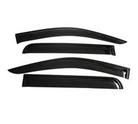 For, X-Class 2018-2022 2023 Car Window Wind Sun Rain Visor Deflector Shield Side Window Deflector(BLACK Black)