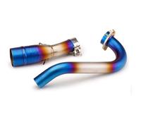 For X MAX 300 XMAX300 XMAX 250 XMAX250 2017-2021 Middle Link Pipe Full System Fit All 51mm Exhaust Muffler system(Style1)