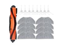 For X-Plorer Serie 95 RG7975WH RG7987WH Parts Spare Main Roller Side Brush Hepa Filter Mop Cloth Wipe Replacement (Color : Set I)