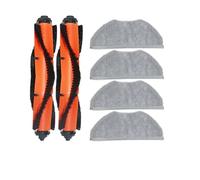 For X-Plorer Serie 95 RG7975WH RG7987WH Parts Spare Main Roller Side Brush Hepa Filter Mop Cloth Wipe Replacement (Color : Set H)