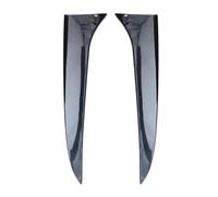 For X1 E84 2009 2010 2011 2012 2013 2014 2015 Side Wing Trim Cover Car Rear Window Side Spoiler Canard Splitter 1 Pair POMPOMPUR(Bright Black)