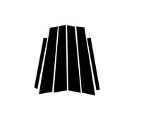 for X1 E84 2010 2011 2012 2013 2014 2015 Gloss Black Window Pillar Posts Cover B C Column Stickers Side Door Panel Trim IENQBVL