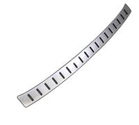 For X1 E84 2010 2011 2012 2013 2014 2015 Stainless Steel Rear Bumper Protector Sill Boot Guard Trim(Silver)