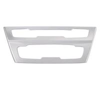 For X1 F48 2016-2022 Car Interior Air Conditioning CD Control Decorative Frame CD Panel Cover(Silver)