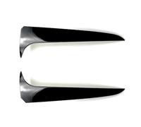 For X3 F25 2011-2017 Car Rear Window Side Spoiler Air Splitter Aleron Rear Trunk Side Wing Edge Tail Flap Splitter POMPOMPUR