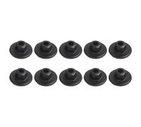 For X3 For X5 X6 Plastic Cap Nut With Washer Body Arch Lining Insulation Trim 07147169847 Black ABS Clip Nuts Wheel Well Trim Fasteners Underbody Shield