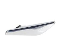 For - X3 X4 F25 F26 2013-2017 Front Right Side Chrome Trim Finisher Marker Turn Signal Light Lamp Cover Trim Silver
