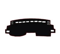 For X5 E53 1999 2000-2006 Car Dashboard Cover Avoid Light Pad Sun Shade Anti-UV Carpets Non-Slip Case Mat Car Dashboard Cover(Left Hand Red Edge)