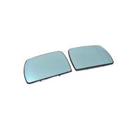 For X5 E53 1999-2006 51167039596 Left:51167039597 Left&Right Side Heated Wing Mirror Glass Wide Angle Rearview Mirror Car Rearview Side Mirror Glass Replacement(Right and Left)