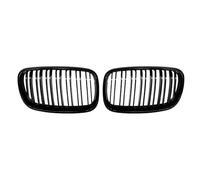 For X5 E70 2007-2013 X6 E71 E72 2008-2014 Car Front Kidney Grille 2 Line Double Slat(Double Line Black)