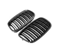 For X5 E70 2007-2013 X6 E71 E72 2008-2014 Car Front Kidney Grille 2 Line Double Slat(Double Line Carbon)