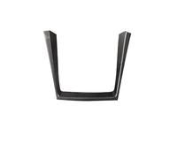 For X5 E70 2008-2013 Car Central Control Gear Shift Panel Cover Trim Cup Holder Decoration Frame Auto parts(carbon fiber)