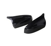 For X5 E70 X6 E71 2008 2009 2010 2011 2012 2013 Side Mirror Rearview Mirror Cover Wing Mirror Cap ABS Car Accessories BLNETU(Carbon Fiber Pattern)