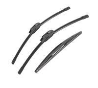 For X5 F15 2013-2018 Car Front Windshield Wiper Rear Window Wiper Blade Brush Kit 24" 20" 12" Front Wiper Blades
