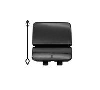 For X5 M Sport G05 2020-2026 51128099126 Trailer Cover | Rear Bumper Part Replacement ,Plastic Material,Unpainted Black(Black)