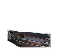 For X5 X6 E70 E71 2008-2013 Car Interior Dashboard Light-proof Mat Cover Flannel Non-slip Sun Shade Carpet Pad(Full black,B)