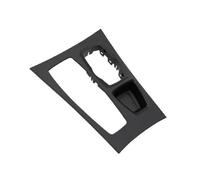 For X5 X6 E70 E71 E72 2007-2013 LHD Car Central Console Gear Box Shift Cover Panel Trim 51166954947 51169164485 HLWXMDZ(A-Black)