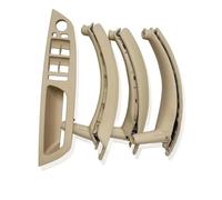 For X5 X6 E70 E71 E72 2007-2014 Interior Door Handle | With Leather Cover Assembly(LHD Beige)