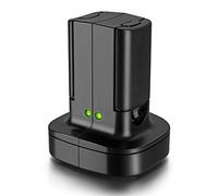 for Xbox 360 2 Pack Rechargeable Battery Pack with Dual Charging Station Dock Charger Stand Base