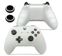 for Xbox Controller Series X/S (2024/2023) Silicone Protective Cover, Soft Skin Xbox Controller Accessories, Anti-Slip Cover with 2 Joystick Caps (White)