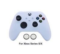 (For XboxSeries White) Luminous Glowing in Dark Protective Cover For PS3 PS4 PS5 Xbox Switch Pro Game Controller Skin Silicone Covers Accessories