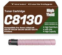 For Xerox 006R01746 006R01747 006R01748 006R01749 Toner Cartridges High Yield High Capacity Compatible for Xerox AltaLInk C8130 C8135 C8145 C8155 C8170 Printers,C8130-Magenta