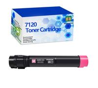 For Xerox 7120 Toner Cartridge Replacement Compatible,006R01457 006R01458 006R01459 006R01460 High Yield work with WorkCentre 7120 7125 7220 7225 Printer,magenta-1 pcs